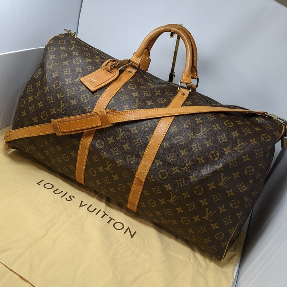 Louis Vuitton Handbags - LOUIS VUITTON Monogram Keepall Bandouliere 60 trav